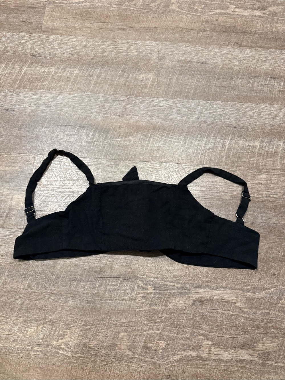 Altar'd State Black Tie Back Tank with Adjustable Straps. Size Xs